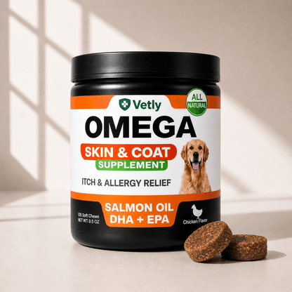 Vetly Omega 3 Chews (120 servings)